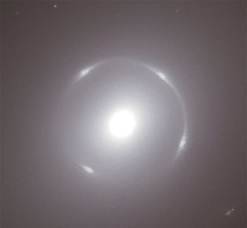 Euclide inizia col botto: scopre un anello di Einstein a 590 milioni di anni luce dalla Terra