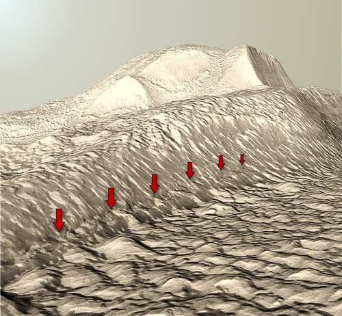 Intrigante presenza di ghiaccio superficiale su Marte